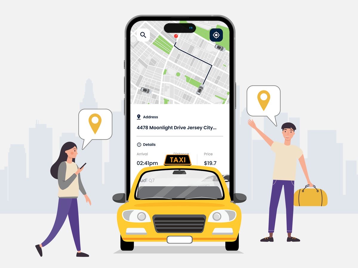 Professional taxi booking service